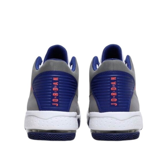 Air Jordan Max Aura 2 Mens Basketball Shoes Grey/Red/White CK6636 004 (NEW) - Picture 6 of 8